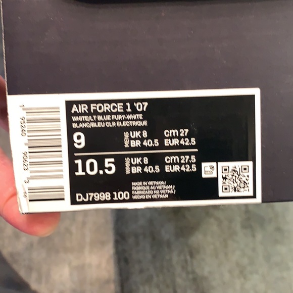 💙 New Space Jam Nike Air Force 1 - Picture 10 of 13